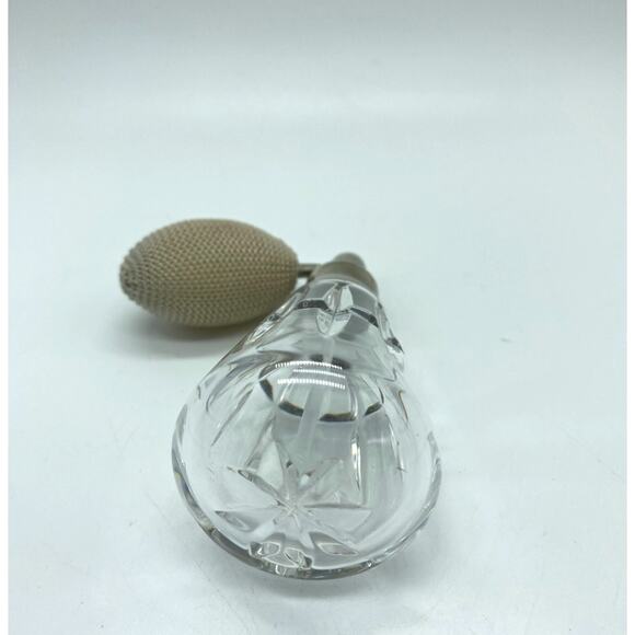 Art Deco Small Waterford Crystal Perfume Bottle Atomizer‎ - Picture 4 of 5